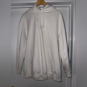 XL Men's Nelk Boys Off White Hoodie Sweatshirt - Classic Pullover